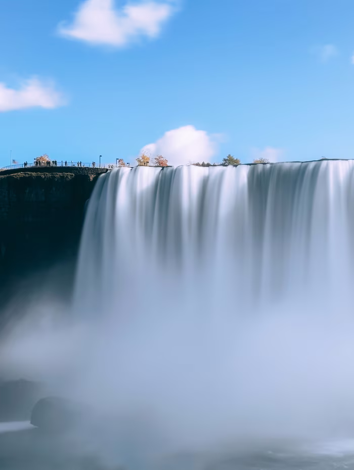 Niagara Falls seen from the Canadian side